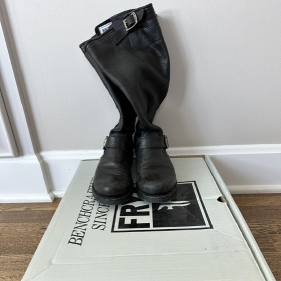 Frye, Veronica Slouch, Black, Size 7 - Picture 1 of 7